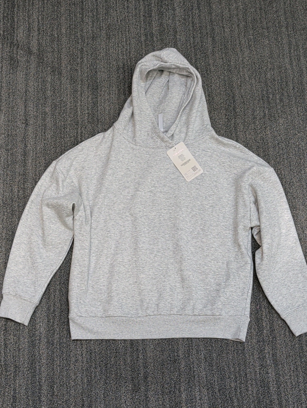 NWT Fabletics Women's Bo Hoodie III Sz Small Gray